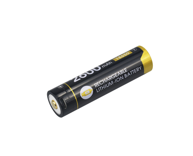 Image of SPERAS 18650 USB Rechargeable Battery - 2600mAh | SPERAS Light UK