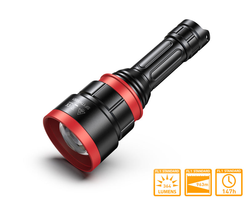 Image of SPERAS TH1 Long Range Focusable LED Hunting Light with OSRAM LED | SPERAS Light UK